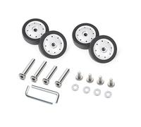 Lot de 4 valises de rechange pratiques avec rotation à 360 degrés, Modèle 51