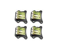 Lot de 4 valves d'admission TACT50 TACT 50 pour scooter compatible avec Bali 50 Dio Giorno 50 Tact Lead 50 cc 2 temps