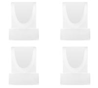 Lot de 4 valves de rechange en forme de bec de canard compatibles avec le tire-lait Momcozy M5 également pour pompes mains libres Momcozy V1/V2, accessoires fabriqués par Durceler, pièces non