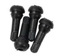 Lot de 4 valves en acier TR413 de rechange pour pneus de voiture 45 mm