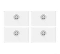 Lot de 4 veilleuses LED à détecteur de mouvement à piles rechargeables avec 3 modes marche/arrêt automatique pour escaliers, couloir, chambre à coucher, cuisine, salle de bain