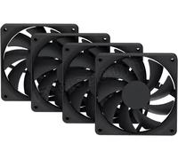 Lot de 4 Ventilateurs de boitier Hyte FA12 - 12cm (Noir)