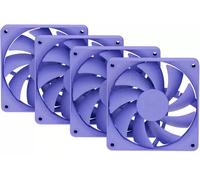 Hyte Ventilateurs de boîtier FA12 – Lot de 4 120 mm – Haut débit d'air – Taro Milk