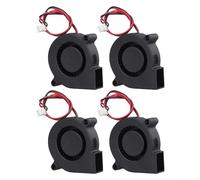 Lot de 4 ventilateurs de refroidissement CC 24 V 5015 et extrudeuse compatibles avec Adventurer 5 m, 7 000 tr/min pour ventilateur en plastique durable avec durée de vie prolongée