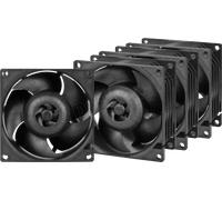 Lot de 4 Ventilateurs de serveur Arctic S8038-7K - 8cm (Noir)