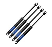 Lot de 4 vérins à gaz de rechange pour Stabilus Lift-O-Mat 236195 125N Ikea Värde - Vérin à gaz avec prise oculaire - Longueur : 186 mm - Course : 65 mm - Kraft-125N - RhedexX® RX6810 0125N