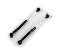 Lot de 4 vérins à gaz pour portes d'armoire, barre de pression hydraulique, longueur de ressort de 290 mm, avec têtes amovibles pour porte battante, support de porte rabattable en plastique et acier