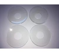 Lot de 4 Verre Bougie tropfman schetten Manchettes de 24 mm de diamètre, Anti-Gouttes, Bougie, anti-goutte pour bougies, Bougies de baptême, communion Bougies