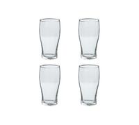 Lot de 4 verres à bière "pinte" 57cl transparent