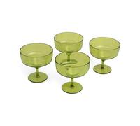 Lot de 4 verres à margarita Rue - Olive