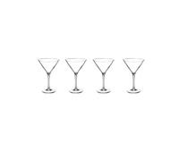 Verrerie Secret De Gourmet - Lot de 4 Verres à Pied Cocktail Transparent