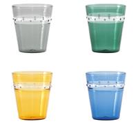Lot de 4 verres Zafferano A Pallini italien 300 ml