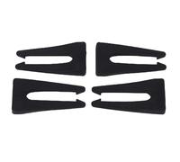 Lot de 4 Verrous de sécurité en Silicone pour Boutons de Cuisinière à Gaz, Universels, avec Crochet Antidérapant, pour la Plupart des Appareils de Cuisine