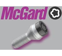 4 Vis Antivol 12x125 L35.3 H17 Plates Noires Mcgard 26002SUB - Noir