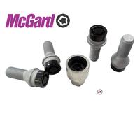 Lot De 4 Vis - 14x125 - L28.2 - H17 - Conique - Antivol De Roues - Noir