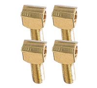 Lot De 4 Vis D'archet De Violon 1/4 Pour Instruments À Cordes Alto Matériau Métallique Accessoires Pour Violon