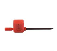 Lot de 4 vis de poignée de pistolet en acier inoxydable 416 1911 - Pièces de rechange robustes avec clé Torx T8, pour poignées usinées CNC pour réparation d'armes de poing 1911 et (blanc)