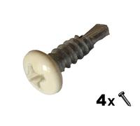 Lot de 4 vis Inox SABLE Poteau Securipool barrière piscine