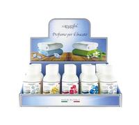 Lot de 4 x 100 ml Parfums pour le Ligue Précieuse, Gold Flower, Sapphire, Diamond, Ruby (Camomille Turin)