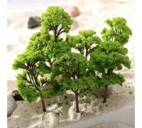 Lot de 40 Arbres Miniatures de 4 cm - Paysage Miniature - Architecture de paysages Miniatures, Trains, chemins de Fer, Sapin de Noël Modèle de Paysage pour L'artisanat de Bricolage