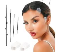 Lot de 40 bandes adhésives invisibles en forme de V pour double menton, raffermissement du cou et raffermissement - Outils essentiels de soins de la peau pour un éclat jeune, parfait Regalo para Mujer