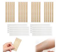 Lot de 40 bandes de suture stériles stériles pour fermeture de plaie cutanée, pansements respirants, premiers secours, pour coupes et incisions