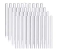 Lot de 40 bâtonnets filtrants en coton pour humidificateur - Mèches de rechange pour diffuseurs alimentés par USB, parfums, bâtonnets volatiles, baguettes magiques, bâtonnets filtrants