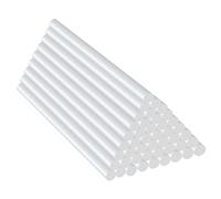 Lot de 40 bâtons de colle - Diamètre : 11 mm x 190 mm - Mini bâtons de colle transparente - Bâtons de colle standard - Pour pistolet à colle - Bâtons de colle chaude pour bricolage