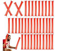 Lot de 40 bâtons d'encouragement de fête | Jouets colorés | Tiges de gonflage résistantes à l'usure | Accessoires portables pour faire du bruit