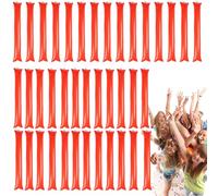 Lot de 40 bâtons gonflables de l'équipe Spirit Boom Sticks | 40 barres de gonflage colorées pour jouets d'encouragement - Bâton de jubilation léger, bruyant, cadeau pour événements, fêtes et