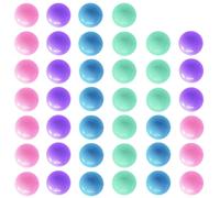 Lot de 40 billes de rechange pour jeux Hotusi compatibles avec Hungry Hungry Hippos