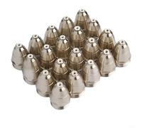 Lot de 40 buses et électrodes pour découpe plasma compatibles P80 pour utilisation industrielle plasma (1,1 mm)