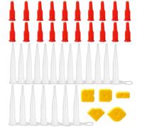Lot de 40 capuchons de buses d'étanchéité, buses d'étanchéité de rechange en silicone, cartouches en silicone pour joint adhésif (style B)