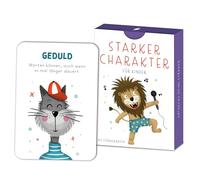 Lot de 40 cartes de force pour enfants, découvrez vos caractéristiques et vos forces de personnage, cartes d'image renforcées, cartes de caractères magnifiquement conçues, pour la confiance en soi et