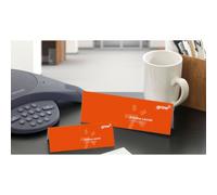 Lot de 40 chevalets porte-nom Avery papier 120 x 45 mm