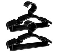 Lot de 40 cintres noirs pour vêtements de bébé