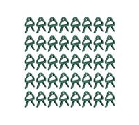 Lot de 40 clips d'attache pour plantes, supports, tuteurs, pince pour arbustes, potagers - Petite taille -