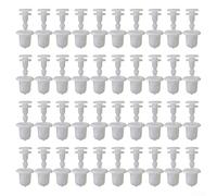 Lot de 40 clips de fixation en plastique pour arche de roue, goupilles de retenue pour garde-boue, réparation sécurisée des garnitures extérieures, pièces de rechange blanches pour Nissan Frontier