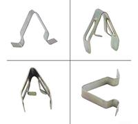 Lot de 40 clips de fixation pour tableau de bord intérieur de voiture et rivets métalliques pour fixation sûre du tableau de bord, des portes, du coffre et du battant