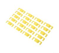 Lot de 40 clips réutilisables en plastique pour une utilisation horticole avec des cultures maraîchères et des plantes fruitières sur piquets, treillis et structures de cage (vert)