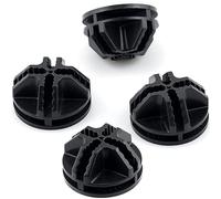 Lot de 40 connecteurs cubiques en plastique pour étagère de rangement modulaire (noir)