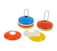 Lot De 40 Coupelles Extra Souples Avec Encoches Sporti France Sea Blanc