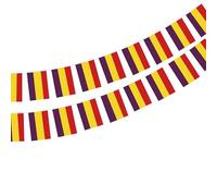 Lot de 40 drapeaux républicains de l'Espagne 11,4 m