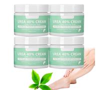 Lot de 40 % d'urée crème pour les pieds secs et craquelés avec 40 % d'urée Crème Plus et 2 % d'acide salicylique, hydratation profonde des mains et du talon Crème pour callosités, non traitement pour