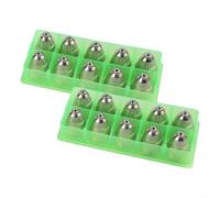 Lot de 40 électrodes et buses de coupe plasma pour lampe de poche, compatible avec les machines CUT-70/80/100/120, 1,5 mm, oxygène-cuivre (1,5 mm)