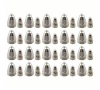 Lot de 40 embouts d'électrode pour lampe torche P80 1 5 mm Compatible avec les machines plasma CUT 70 CUT 80 CUT 100 CUT 120 (1,5 mm)