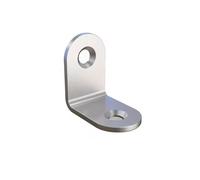 Lot de 40 équerres en L en acier inoxydable - Petites équerres d'angle à angle droit for étagères et chaises