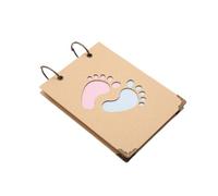 Lot de 40 feuilles de conseils et cartes de prédiction pour bébés - Album de croissance pour les activités de fête neutres