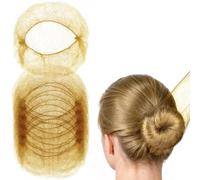 Lot de 40 filets à cheveux élastiques invisibles pour chignons, chignon de ballet pour filles et femmes