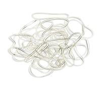 Lot de 40 grandes bandes en caoutchouc transparent